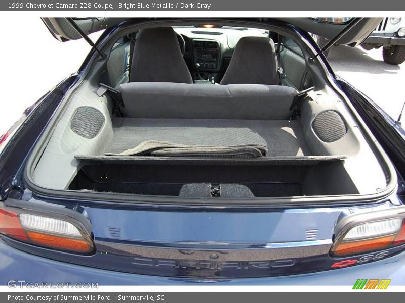 Bright Blue Metallic / Dark Gray 1999 Chevrolet Camaro Z28 Coupe