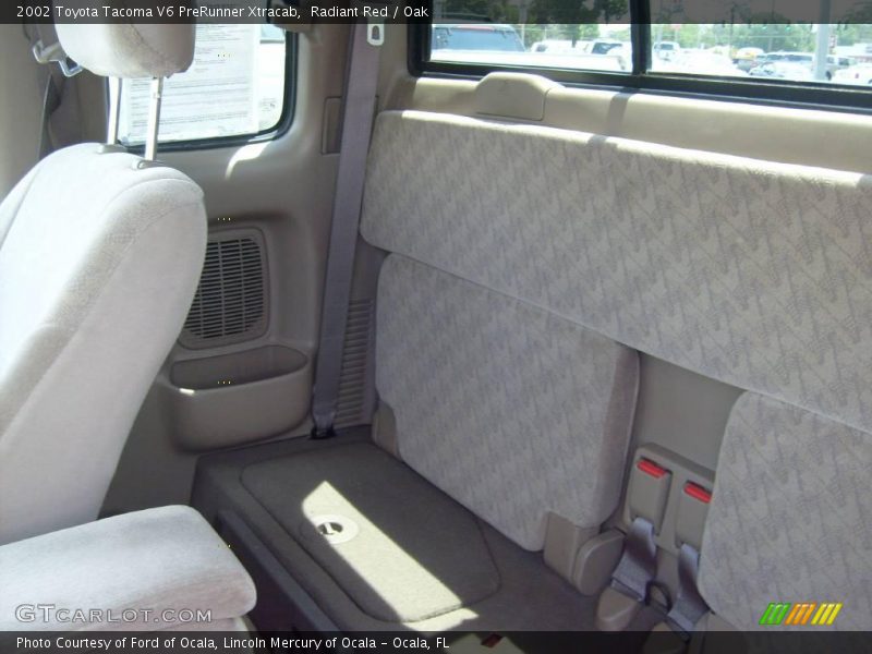 Radiant Red / Oak 2002 Toyota Tacoma V6 PreRunner Xtracab