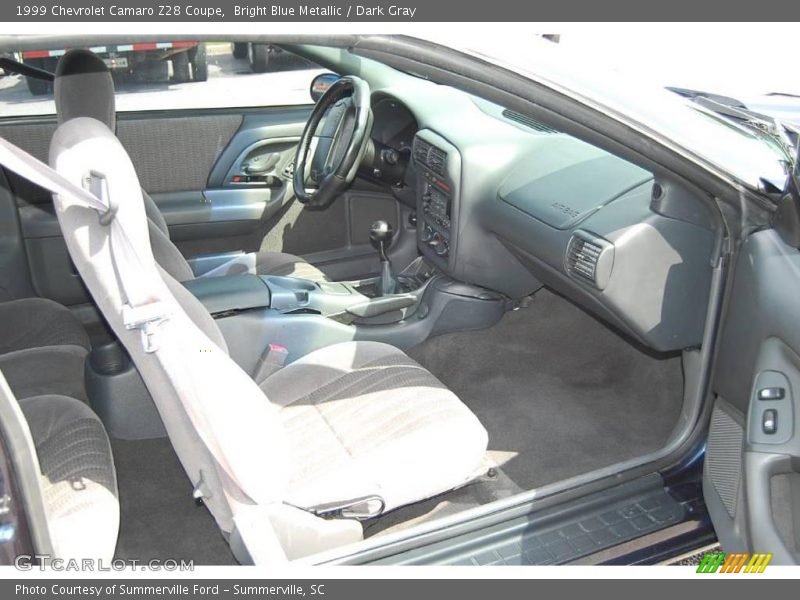 Bright Blue Metallic / Dark Gray 1999 Chevrolet Camaro Z28 Coupe