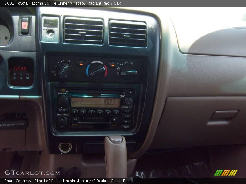 Radiant Red / Oak 2002 Toyota Tacoma V6 PreRunner Xtracab