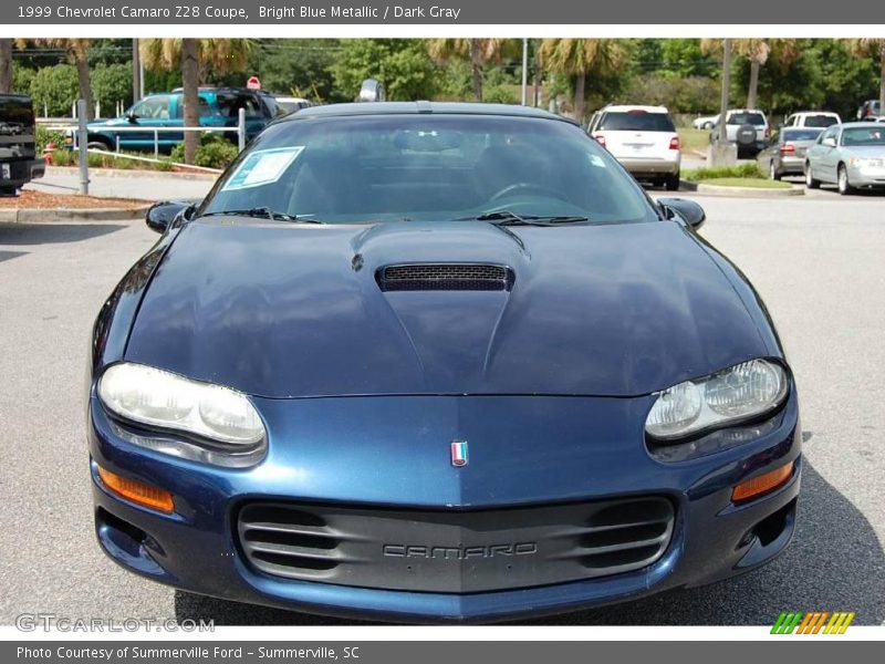 Bright Blue Metallic / Dark Gray 1999 Chevrolet Camaro Z28 Coupe