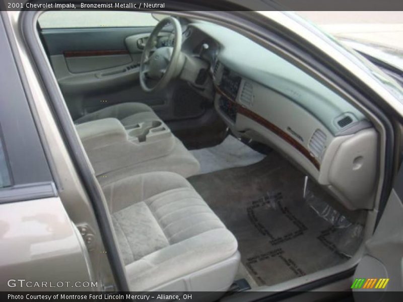 Bronzemist Metallic / Neutral 2001 Chevrolet Impala
