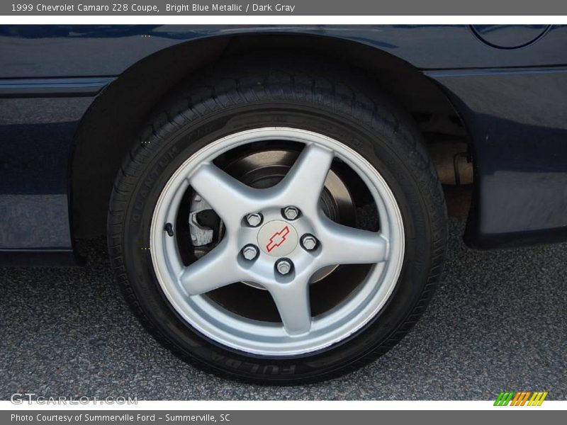 Bright Blue Metallic / Dark Gray 1999 Chevrolet Camaro Z28 Coupe