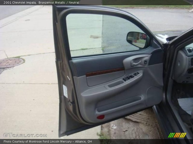 Bronzemist Metallic / Neutral 2001 Chevrolet Impala