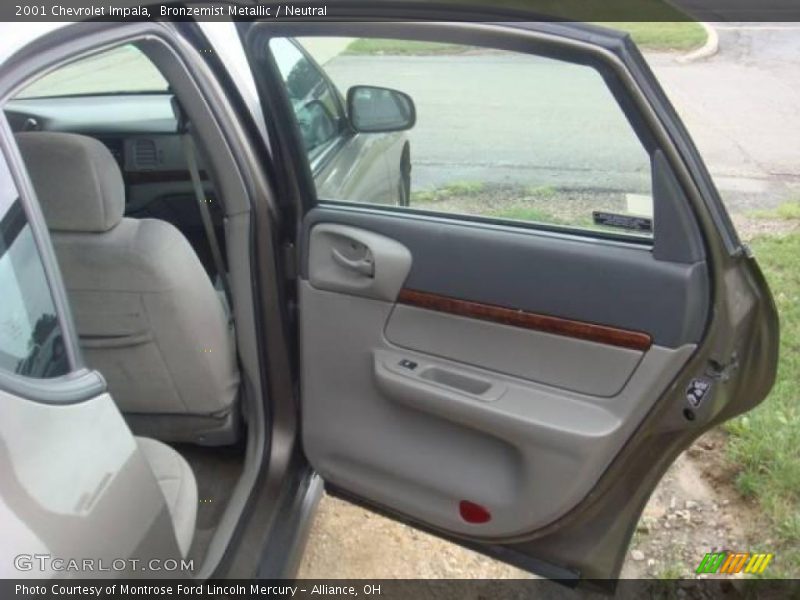 Bronzemist Metallic / Neutral 2001 Chevrolet Impala