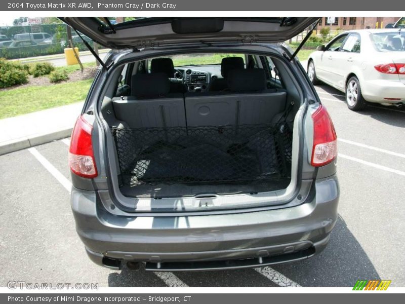  2004 Matrix XR AWD Trunk