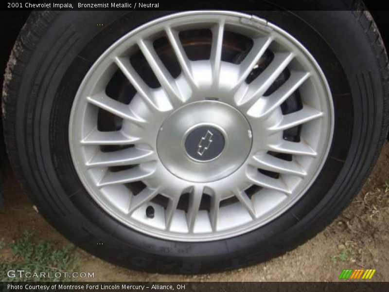 Bronzemist Metallic / Neutral 2001 Chevrolet Impala