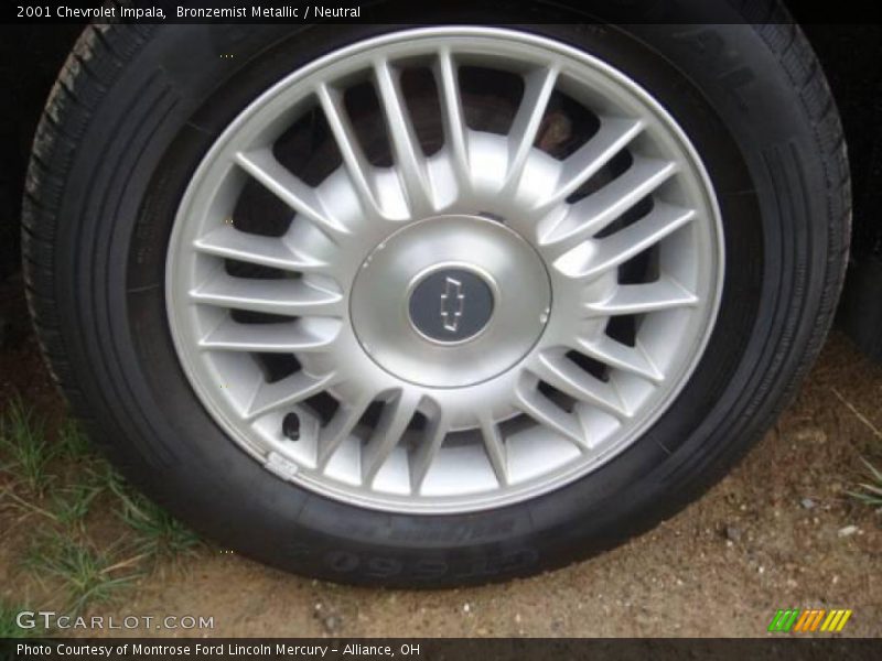 Bronzemist Metallic / Neutral 2001 Chevrolet Impala