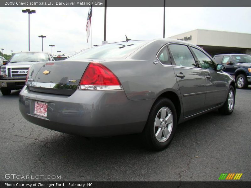 Dark Silver Metallic / Gray 2008 Chevrolet Impala LT
