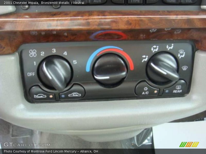 Bronzemist Metallic / Neutral 2001 Chevrolet Impala