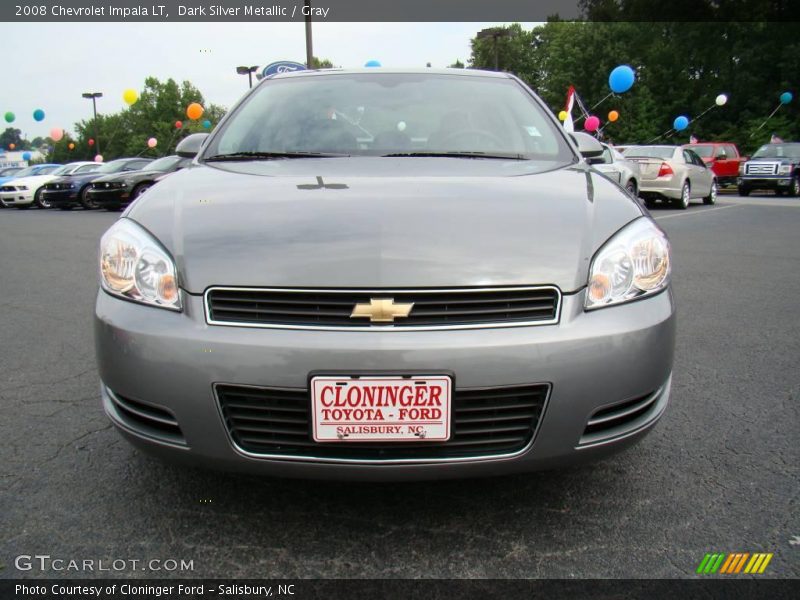 Dark Silver Metallic / Gray 2008 Chevrolet Impala LT