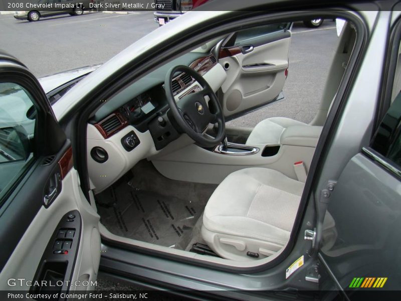 Dark Silver Metallic / Gray 2008 Chevrolet Impala LT