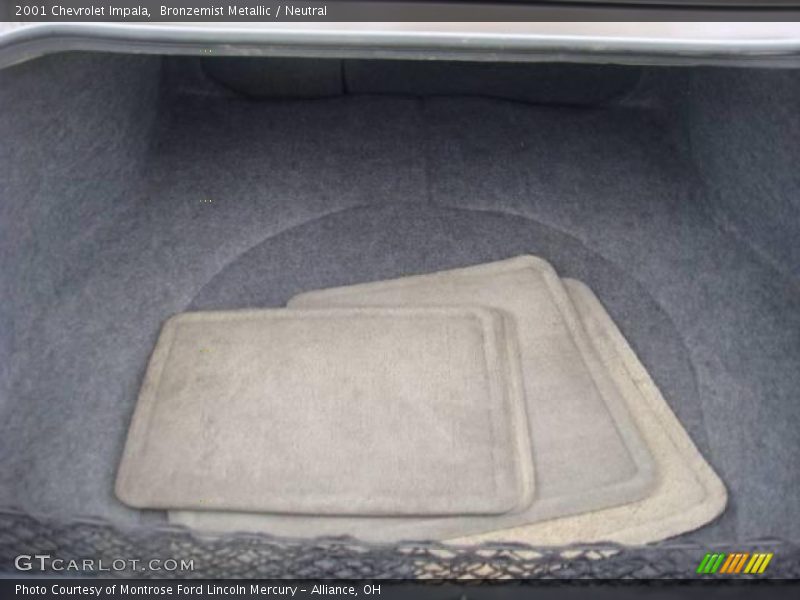 Bronzemist Metallic / Neutral 2001 Chevrolet Impala