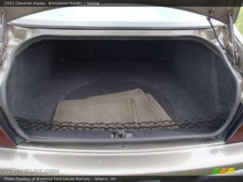 Bronzemist Metallic / Neutral 2001 Chevrolet Impala