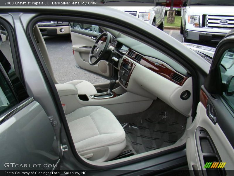 Dark Silver Metallic / Gray 2008 Chevrolet Impala LT