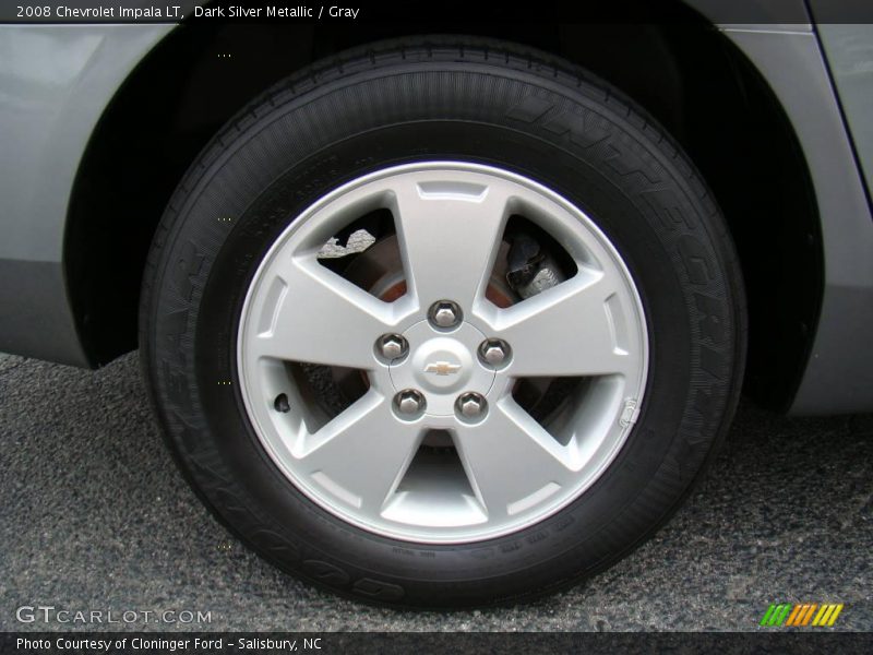 Dark Silver Metallic / Gray 2008 Chevrolet Impala LT