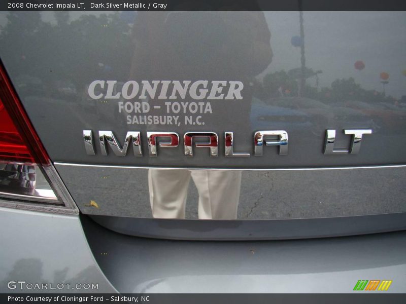Dark Silver Metallic / Gray 2008 Chevrolet Impala LT