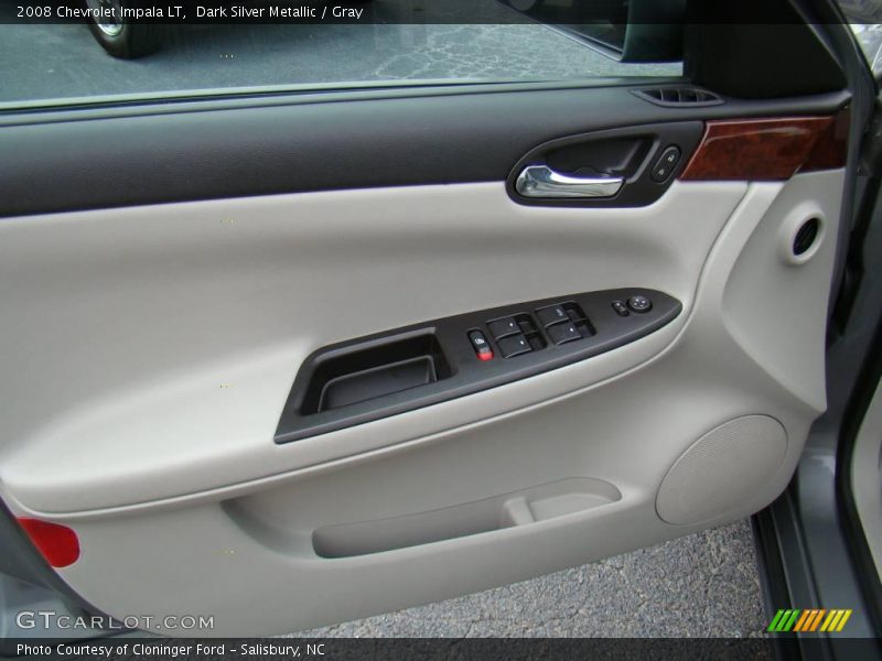Dark Silver Metallic / Gray 2008 Chevrolet Impala LT