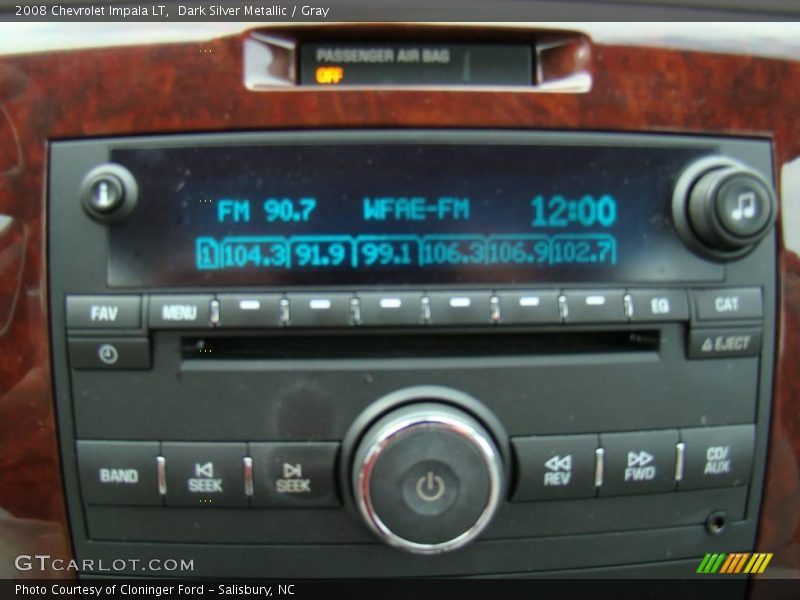 Dark Silver Metallic / Gray 2008 Chevrolet Impala LT