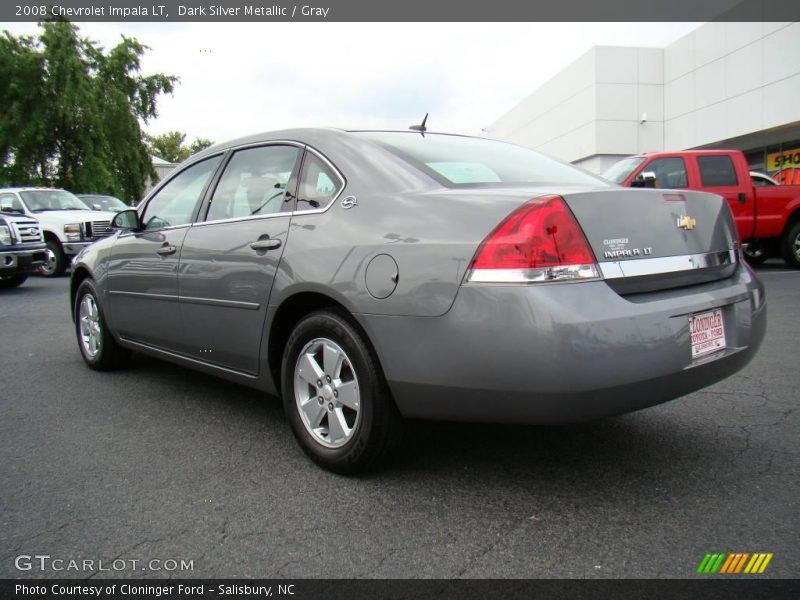 Dark Silver Metallic / Gray 2008 Chevrolet Impala LT