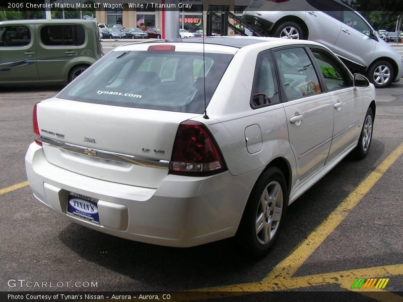 White / Titanium Gray 2006 Chevrolet Malibu Maxx LT Wagon
