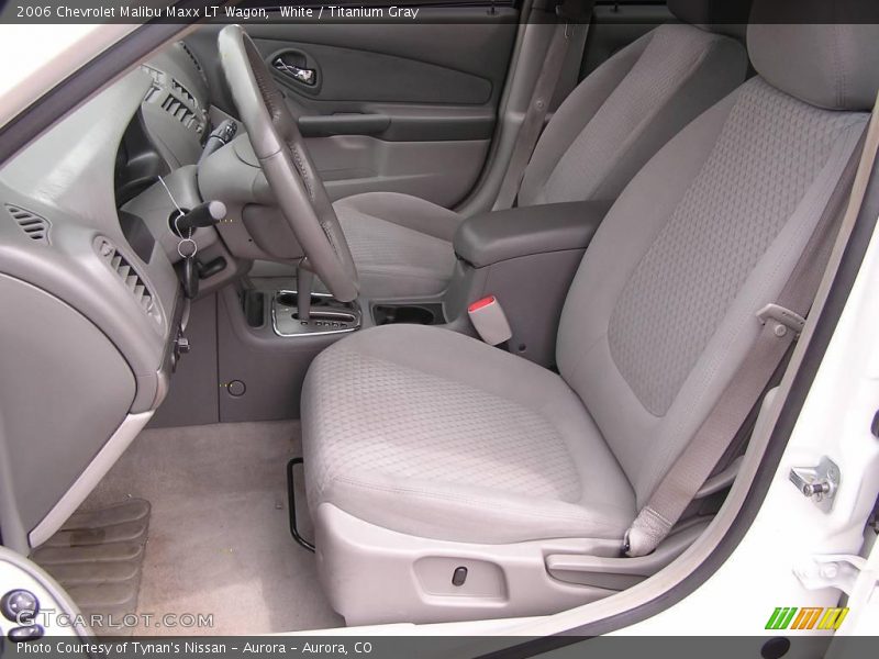 White / Titanium Gray 2006 Chevrolet Malibu Maxx LT Wagon