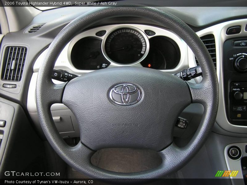 Super White / Ash Gray 2006 Toyota Highlander Hybrid 4WD