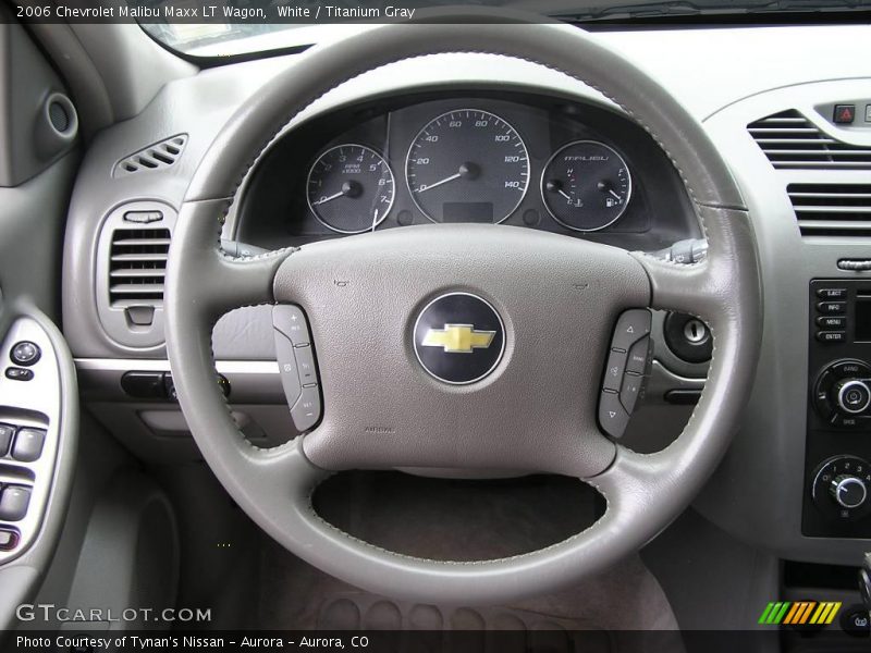 White / Titanium Gray 2006 Chevrolet Malibu Maxx LT Wagon