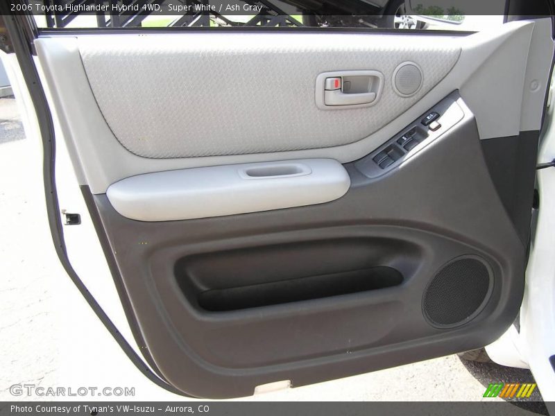 Super White / Ash Gray 2006 Toyota Highlander Hybrid 4WD