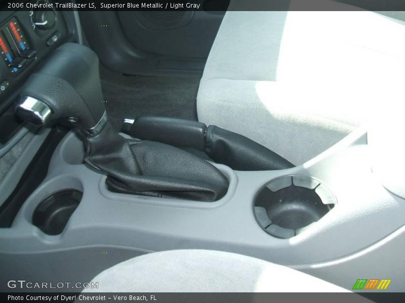 Superior Blue Metallic / Light Gray 2006 Chevrolet TrailBlazer LS