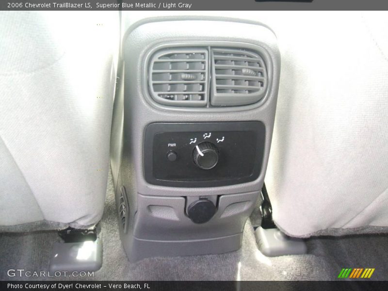 Superior Blue Metallic / Light Gray 2006 Chevrolet TrailBlazer LS