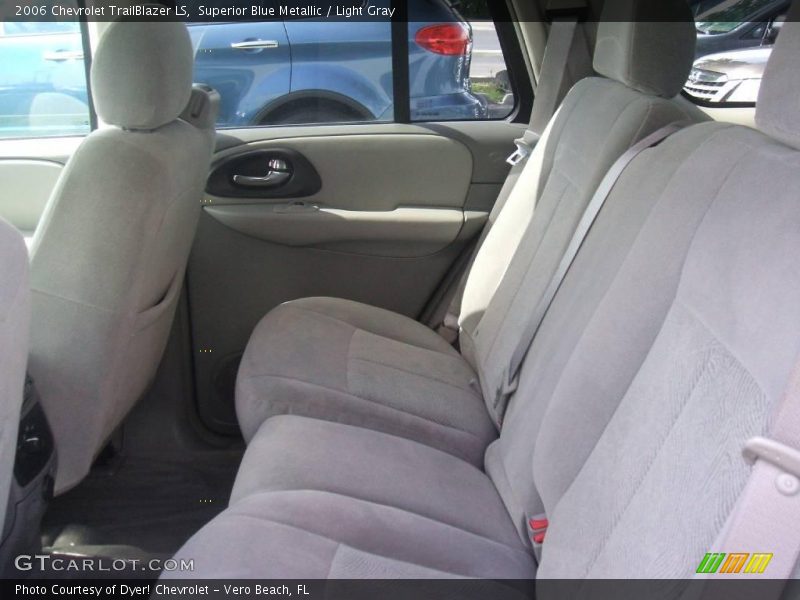 Superior Blue Metallic / Light Gray 2006 Chevrolet TrailBlazer LS