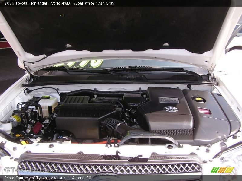 Super White / Ash Gray 2006 Toyota Highlander Hybrid 4WD
