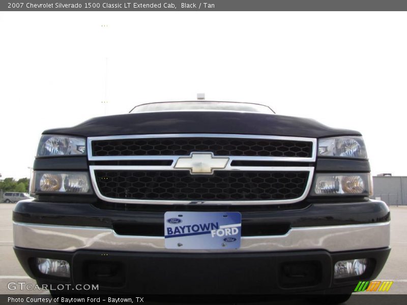 Black / Tan 2007 Chevrolet Silverado 1500 Classic LT Extended Cab
