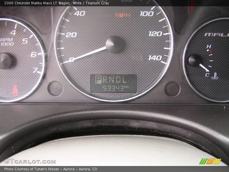 White / Titanium Gray 2006 Chevrolet Malibu Maxx LT Wagon