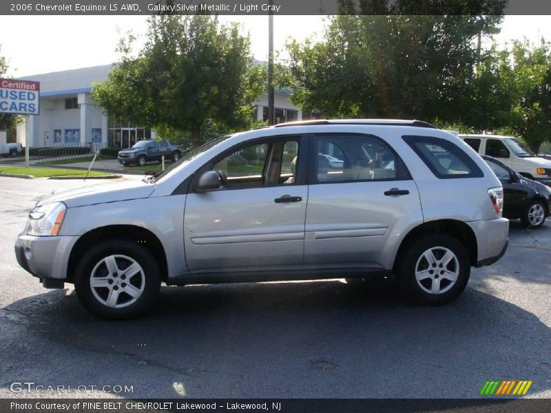 Galaxy Silver Metallic / Light Gray 2006 Chevrolet Equinox LS AWD