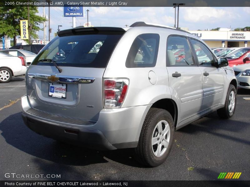Galaxy Silver Metallic / Light Gray 2006 Chevrolet Equinox LS AWD