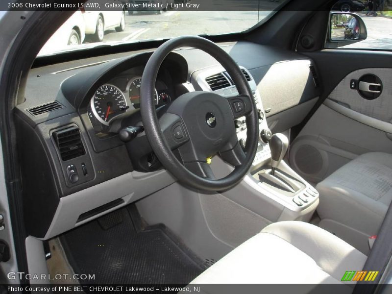 Galaxy Silver Metallic / Light Gray 2006 Chevrolet Equinox LS AWD