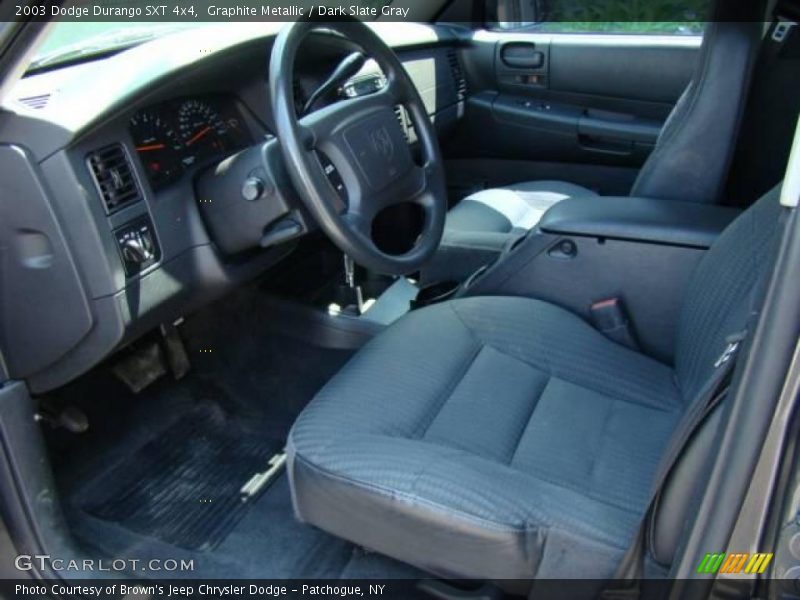 Graphite Metallic / Dark Slate Gray 2003 Dodge Durango SXT 4x4