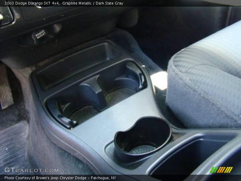 Graphite Metallic / Dark Slate Gray 2003 Dodge Durango SXT 4x4