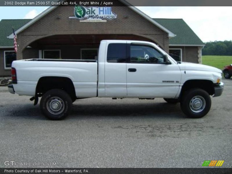 Bright White / Agate 2002 Dodge Ram 2500 ST Quad Cab 4x4