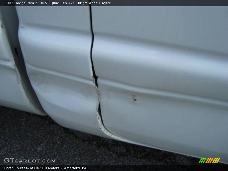 Bright White / Agate 2002 Dodge Ram 2500 ST Quad Cab 4x4