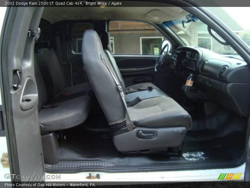 Bright White / Agate 2002 Dodge Ram 2500 ST Quad Cab 4x4