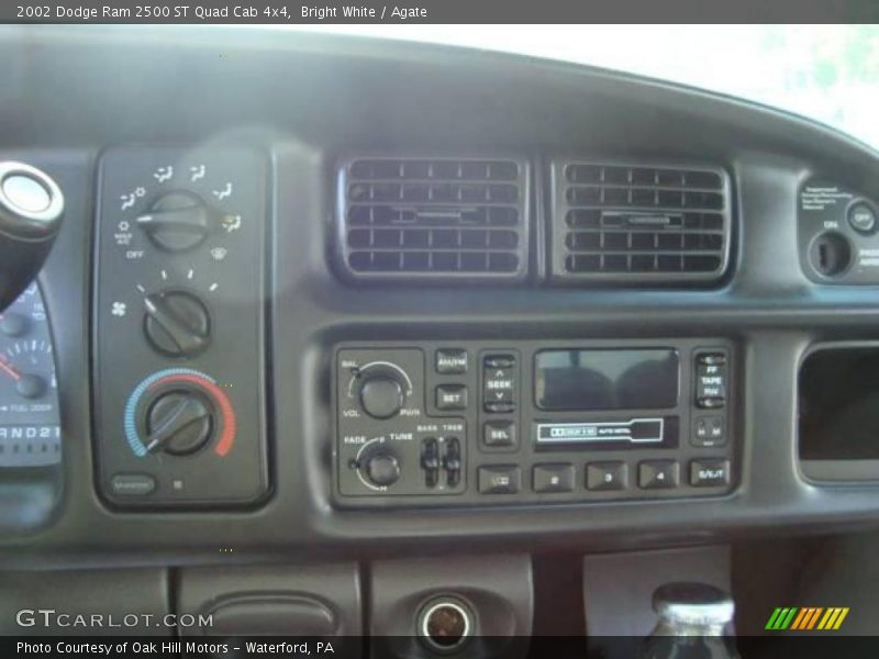 Bright White / Agate 2002 Dodge Ram 2500 ST Quad Cab 4x4