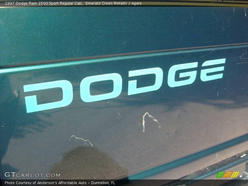 Emerald Green Metallic / Agate 1997 Dodge Ram 1500 Sport Regular Cab