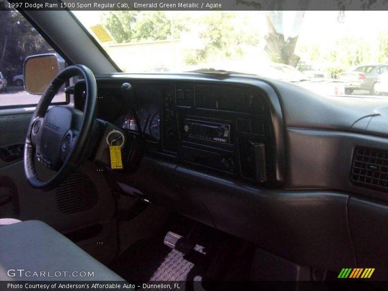 Emerald Green Metallic / Agate 1997 Dodge Ram 1500 Sport Regular Cab