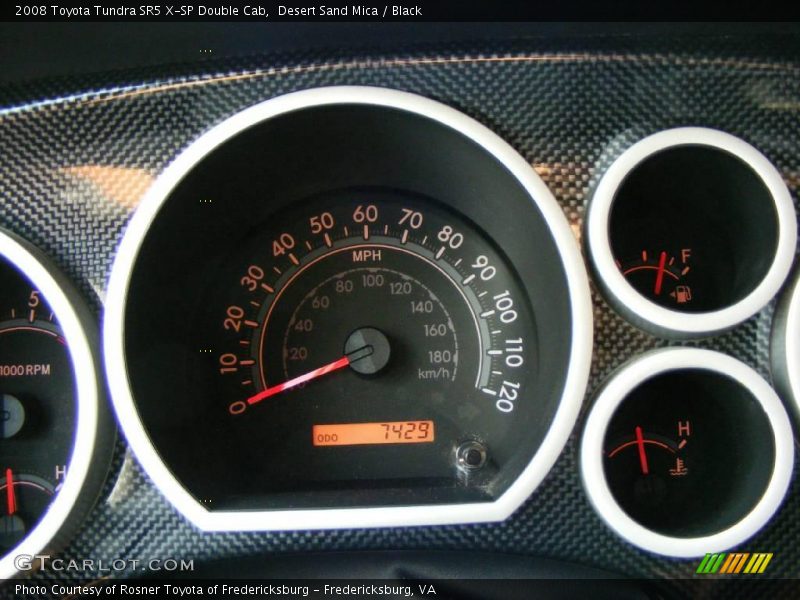 Desert Sand Mica / Black 2008 Toyota Tundra SR5 X-SP Double Cab