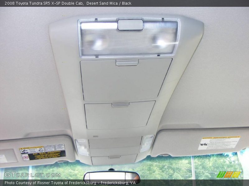 Desert Sand Mica / Black 2008 Toyota Tundra SR5 X-SP Double Cab