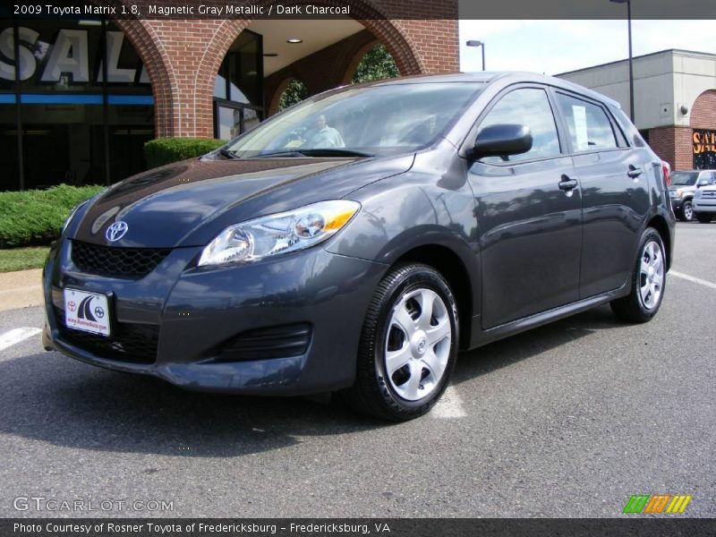 Magnetic Gray Metallic / Dark Charcoal 2009 Toyota Matrix 1.8