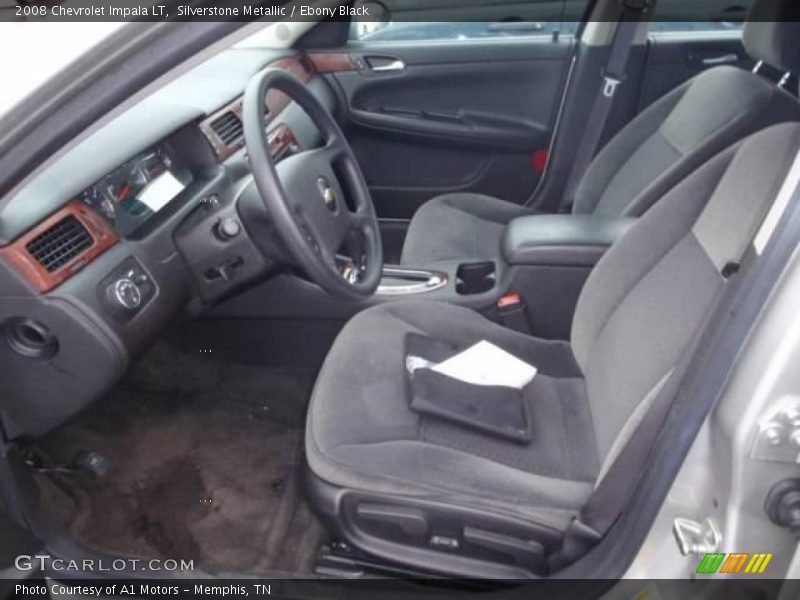 Silverstone Metallic / Ebony Black 2008 Chevrolet Impala LT